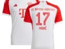 Sadio Mané Bayern Munich adidas Youth 2023/24 Home Replica Jersey - White