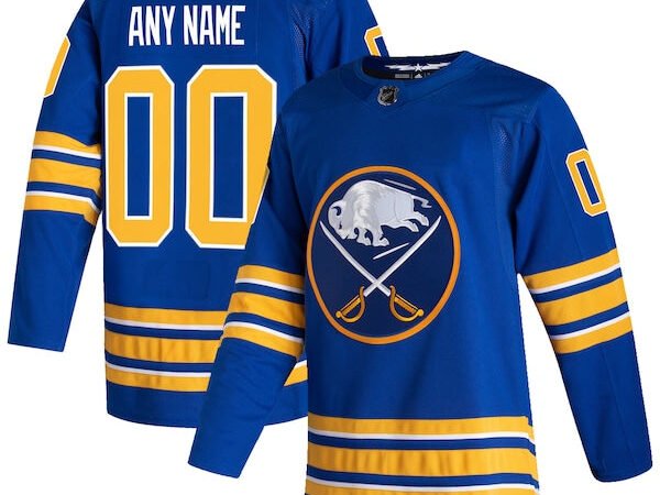 Buffalo Sabres adidas 2020/21 Home Authentic Custom Jersey - Royal