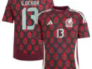 Guillermo Ochoa Mexico National Team adidas Youth 2024 Home Replica Player Jersey - Burgundy/Green