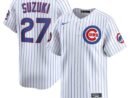 Seiya Suzuki Chicago Cubs Nike 2025 MLB World Tour: Tokyo Series Home Limited Player Jersey - White