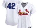 St. Louis Cardinals Nike Women's 2024 Jackie Robinson Day Home Limited Jersey – White